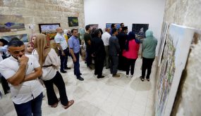 طوباس: افتتاح معرض الفن التشكيلي “بيت لحم في العيون”