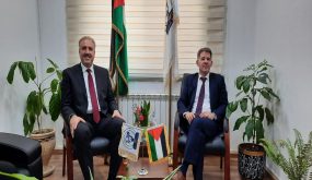 الوزير عساف يلتقي رئيس هيئة مكافحة الفساد