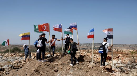انطلاق فعاليات مخيم الأمم في سلفيت