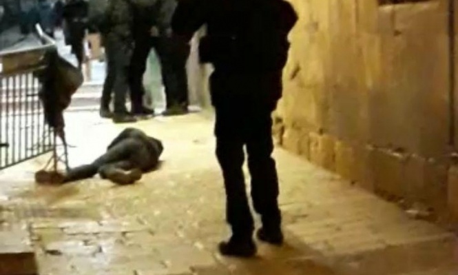استشهاد شاب برصاص الاحتلال قرب باب حطة بالقدس