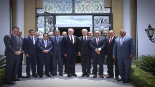 المالكي والسفراء العرب في البرازيل