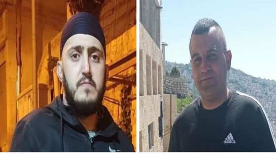 جماهير غفيرة في نابلس تشيّع جثماني الشهيدين مقبول وشاهين