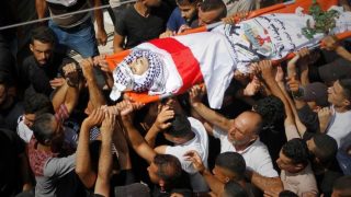 جماهير شعبنا في جنين تشيع جثمان الشهيد عز الدين كنعان إلى مثواه الأخير