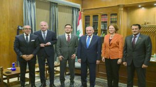 لقاء بري مع سفراء اللجنة الخماسية