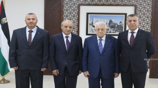 اللواءان معين السكران وناصر عدوي يؤديان اليمين القانونية أمام الرئيس نائبين لرئيس جهاز المخابرات