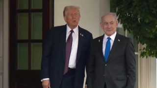 نتنياهو يصل البيت الأبيض للقاء ترامب