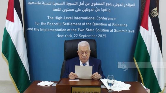 الرئيس يثمن مواقف الدولَ التي اعترفتْ بـ دولةِ فلسطين