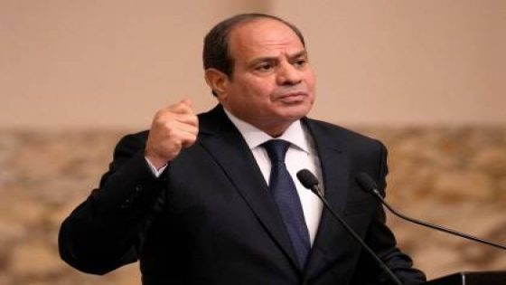 الرئيس المصري: السلام لن يتحقق إلا بإقامة الدولة الفلسطينية