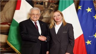 الرئيس يجتمع مع رئيسة وزراء إيطاليا