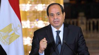 السيسي: حل الدولتين السبيل الوحيد لسلام دائم بالشرق الأوسط