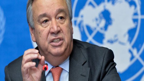 غوتيريش يدين هجوم المستعمرين على مسجد الحاجة حميدة بمحافظة سلفيت