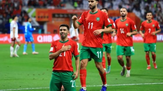 تخطى الإمارات بثلاثية.. منتخب المغرب أول الواصلين إلى نهائي كأس العرب