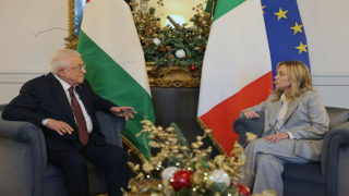 الرئيس يجتمع مع رئيسة وزراء إيطاليا