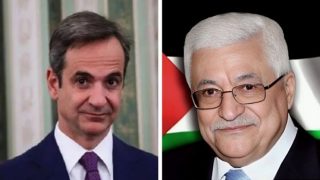 الرئيس يتلقى اتصالا هاتفيا من رئيس الوزراء اليوناني