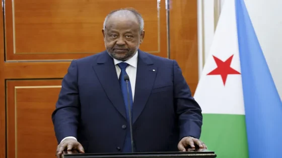 إعادة انتخاب رئيس جيبوتي إسماعيل عمر جيله لولاية سادسة