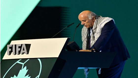 الرجوب أمام كونغرس الفيفا: لم نطلب سوى تطبيق القوانين وملفنا الآن أمام محكمة التحكيم الرياضي