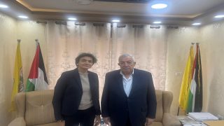العالول يُطلع رئيسة الممثلية الألمانية على تحضيرات عقد المؤتمر الثامن والتطورات السياسية