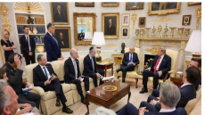 البيت الأبيض: انتهى اجتماع نتنياهو وترامب